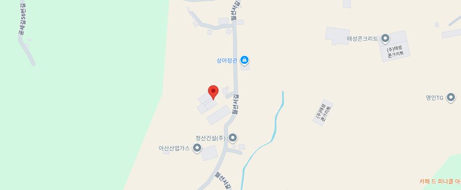 광동 아산물류센터 위치 약도